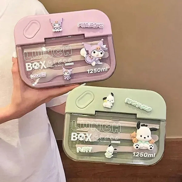 Bento Buddies Japanese Lunch Box (1250 ml) - Bear Hugs