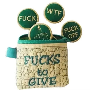 Big Bag of Fs Zipper Pouch - Bear Hugs