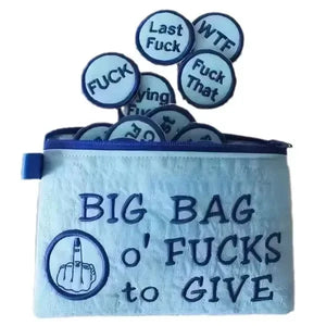 Big Bag of Fs Zipper Pouch - Bear Hugs