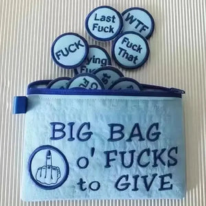 Big Bag of Fs Zipper Pouch - Bear Hugs