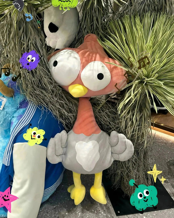 Big-eyed Chicken Plushie (100 cm) - Bear Hugs