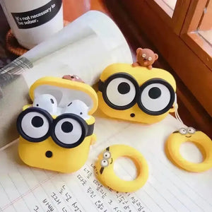 Big Eyed Minions Case (For Airpods) - Bear Hugs