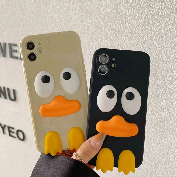 Big Mouth Duck Funny Case (For iPhones) - Bear Hugs