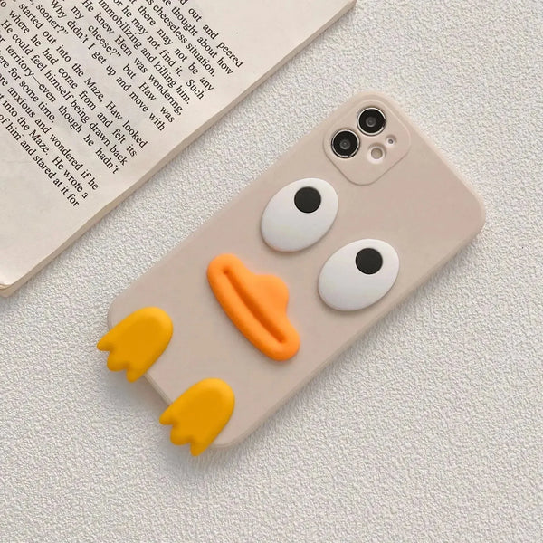 Big Mouth Duck Funny Case (For iPhones) - Bear Hugs
