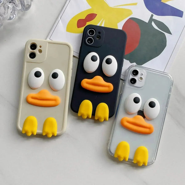 Big Mouth Duck Funny Case (For iPhones) - Bear Hugs