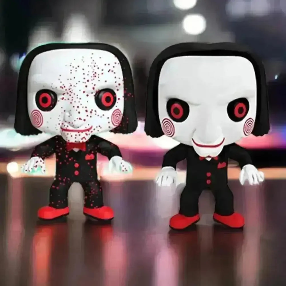 Billy the Puppet & Ghostface POP Action Figure - Bear Hugs