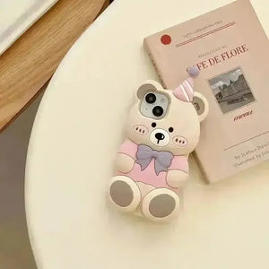 Birthday Bear Phone Case (For iPhones) - Bear Hugs
