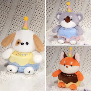 Birthday Jamboree Singing Animals Plush (30 cm) - Bear Hugs
