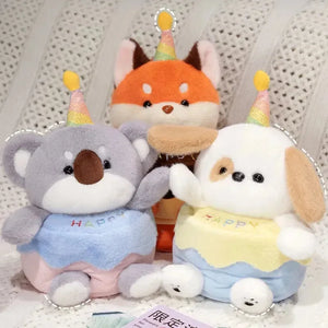 Birthday Jamboree Singing Animals Plush (30 cm) - Bear Hugs
