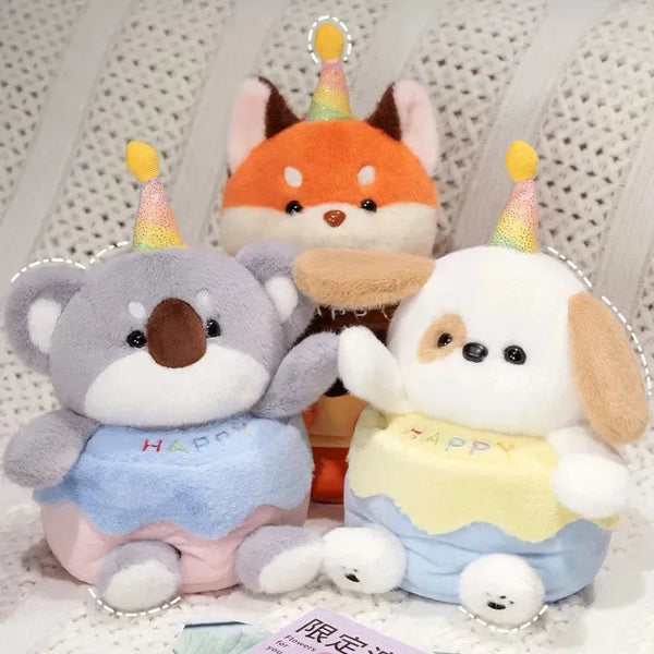 Birthday Jamboree Singing Animals Plush (30 cm) - Bear Hugs