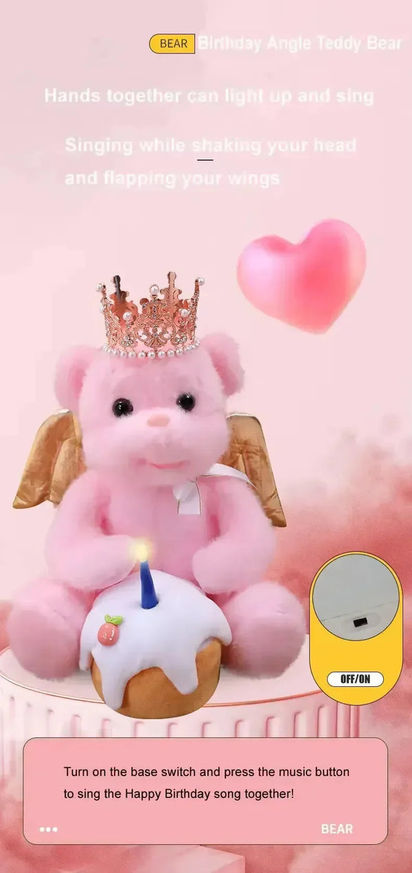 Birthday Serenade Interactive Teddy Bear - Bear Hugs