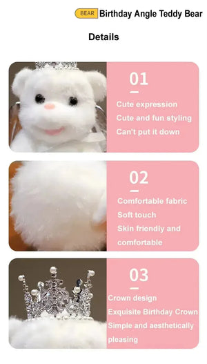 Birthday Serenade Interactive Teddy Bear - Bear Hugs