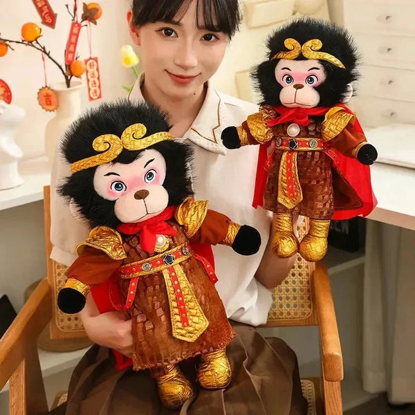 Black Myth Wukong Monkey King Plush Toy - Bear Hugs