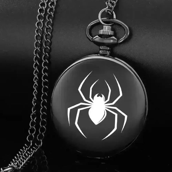 Black Spiderman Pocket Watch - Bear Hugs