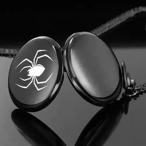 Black Spiderman Pocket Watch - Bear Hugs