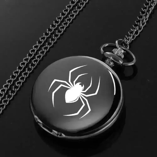 Black Spiderman Pocket Watch - Bear Hugs