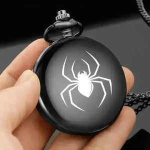 Black Spiderman Pocket Watch - Bear Hugs