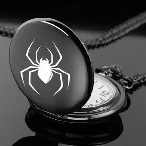 Black Spiderman Pocket Watch - Bear Hugs