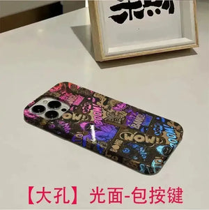 Boom Bang Graffiti iPhone Case (For iPhones) - Bear Hugs