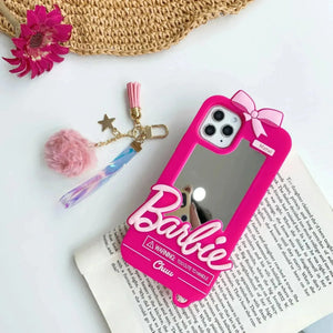 Bow Barbie Mirror Case (For iPhones) - Bear Hugs