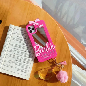 Bow Barbie Mirror Case (For iPhones) - Bear Hugs