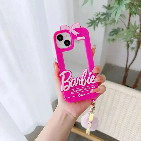 Bow Barbie Mirror Case (For iPhones) - Bear Hugs