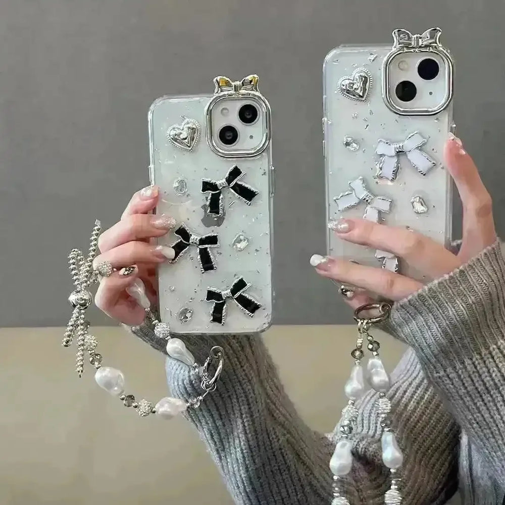 Bow Girls Premium Phone Case (For iPhones) - Bear Hugs