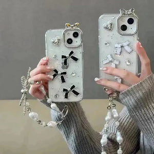 Bow Girls Premium Phone Case (For iPhones) - Bear Hugs