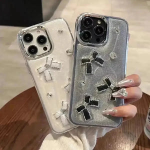 Bow Girls Premium Phone Case (For iPhones) - Bear Hugs