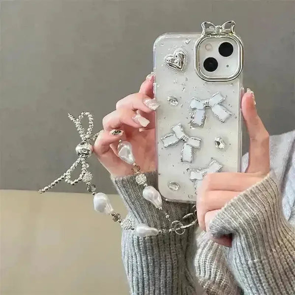 Bow Girls Premium Phone Case (For iPhones) - Bear Hugs