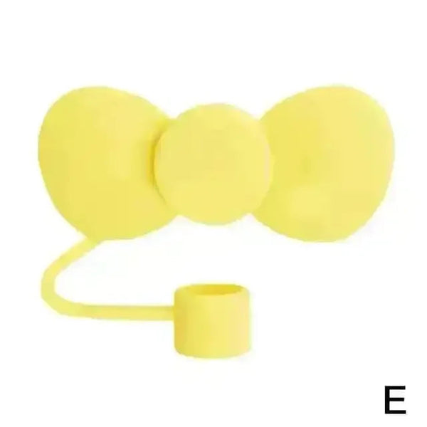 Bowknot Silicone Straw Cap for Stanley Cup - Bear Hugs