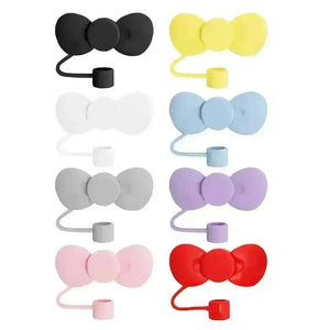 Bowknot Silicone Straw Cap for Stanley Cup - Bear Hugs