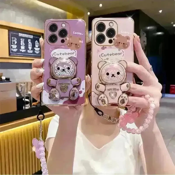 Bracelet Bear Phone Case (For iPhones) - Bear Hugs