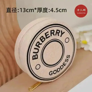 British Luxury Goddess Round Makeup Bag - Bear Hugs