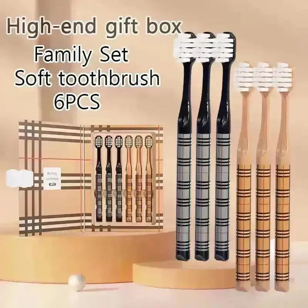 British Plaid Luxury Toothbrush Set - Bear Hugs