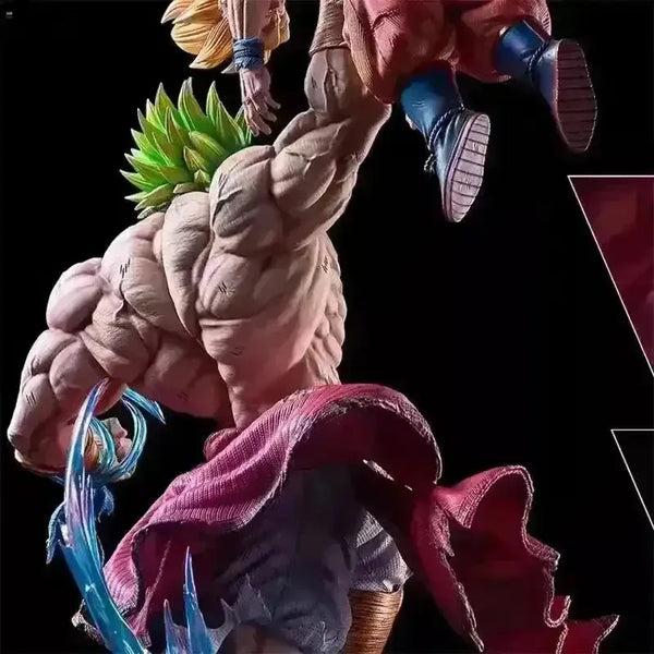 Broly vs Goku Action Figurine (28cm) - Bear Hugs