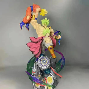 Broly vs Goku Action Figurine (28cm) - Bear Hugs