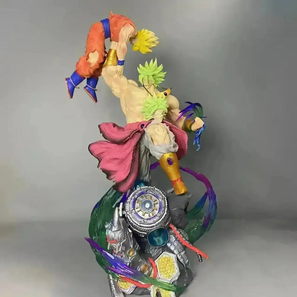 Broly vs Goku Action Figurine (28cm) - Bear Hugs