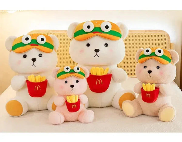 Burger Buddy Bear Plushie - Bear Hugs