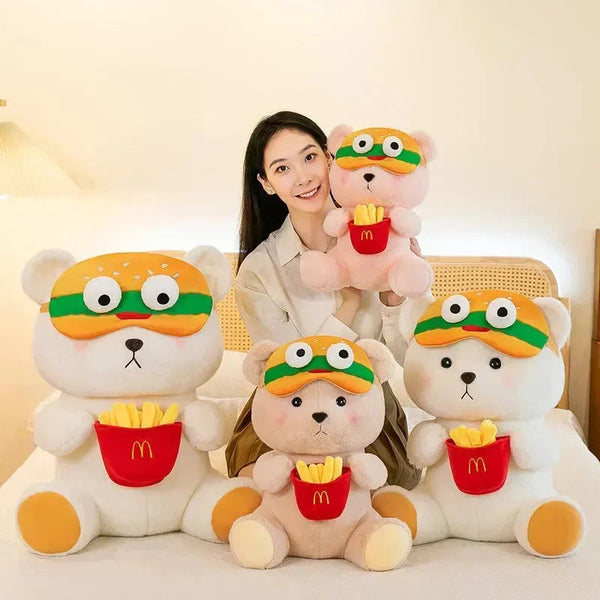 Burger Buddy Bear Plushie - Bear Hugs