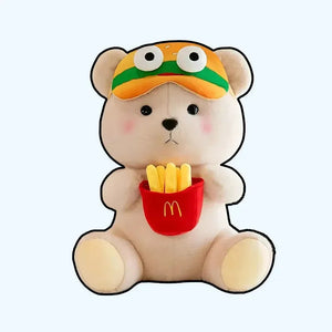 Burger Buddy Bear Plushie - Bear Hugs