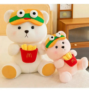 Burger Buddy Bear Plushie - Bear Hugs