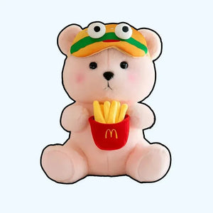 Burger Buddy Bear Plushie - Bear Hugs