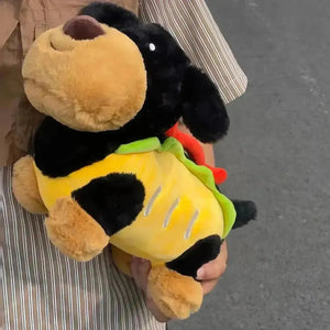Burrito Puppy Plush Bag - Bear Hugs
