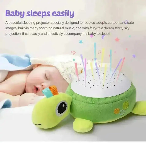 Calm Sleep LED Projector Stuffed Toy Light - Bear Hugs