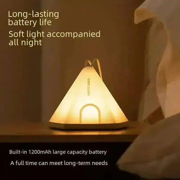 Camping Tent Night Lamp - Bear Hugs