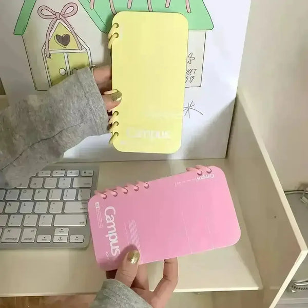 Campus Notebook Style Phone Case (For iPhones) - Bear Hugs
