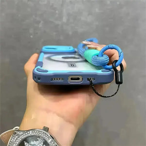 Candy Clash Wrist Strap Case (For iPhones) - Bear Hugs