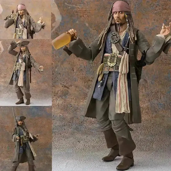Captain Jack Sparrow Action Figure (15 cm) - Bear Hugs