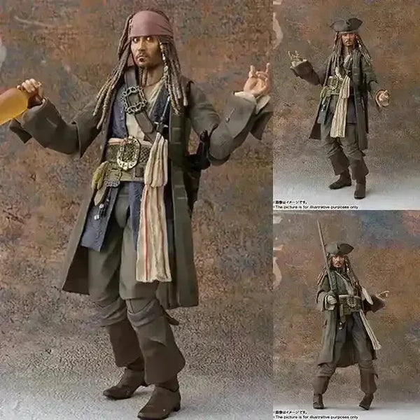 Captain Jack Sparrow Action Figure (15 cm) - Bear Hugs